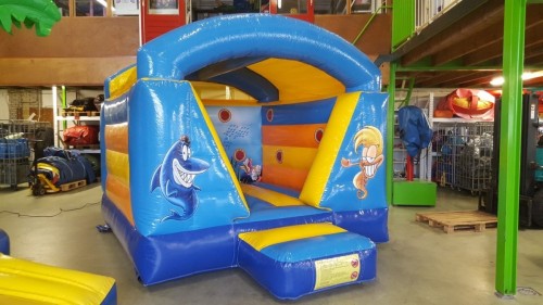 Springkussen Seaworld mini met dak